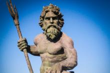 statue of King Neptune in Virginia Beach