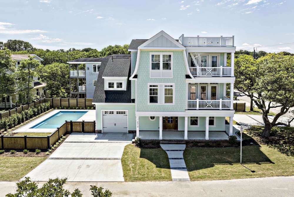 Exterior view of Bayberry House in Virginia Beach