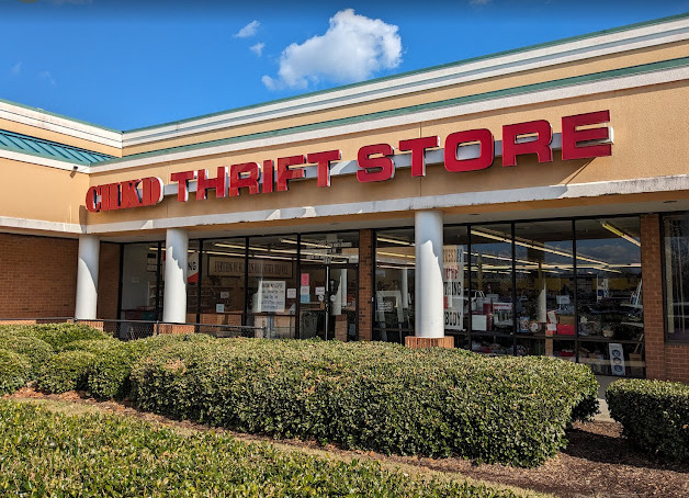 The Exterior of the CHKD Thrift Store 